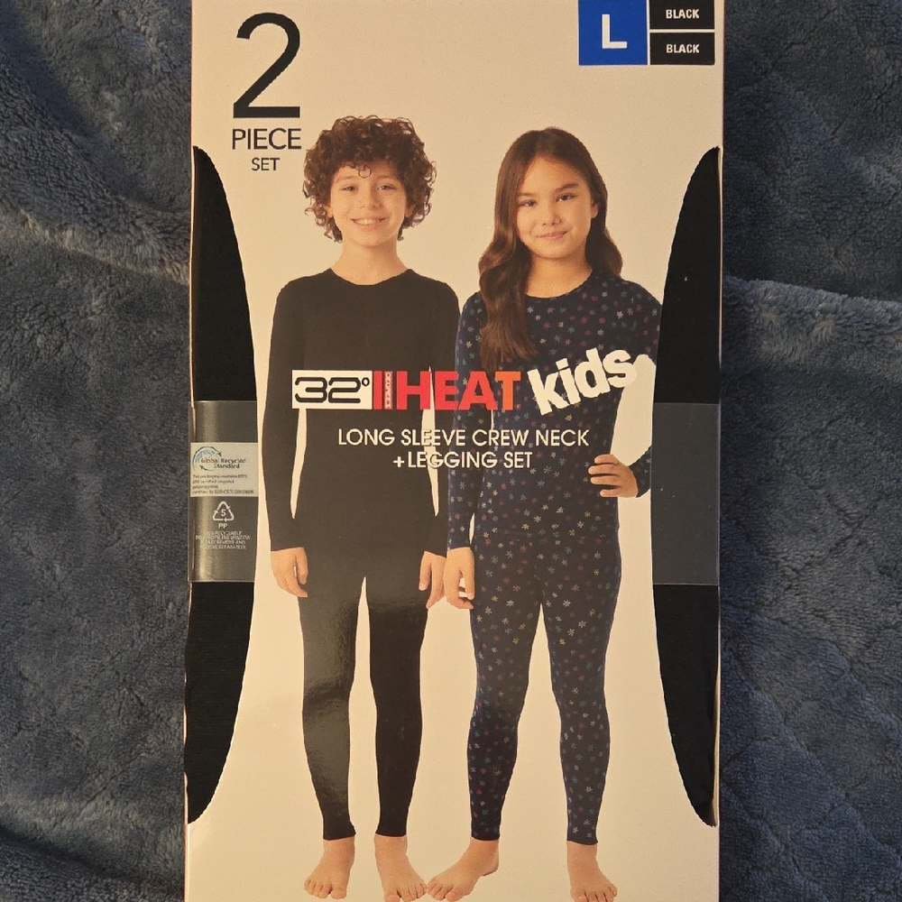32 Degrees Kids Black Set